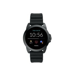 Fossil Gen 5E Black Stainless Steel Silicone 44mm Smartwatch FTW4047